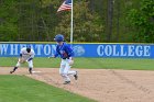 Baseball vs CGA  Wheaton College Baseball vs Coast Guard Academy during game two of the NEWMAC semi-finals playoffs. - (Photo by Keith Nordstrom) : Wheaton, baseball, NEWMAC